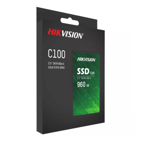Disco de Estado Sólido para Videovigilancia Hikvision C100 de 960 GB