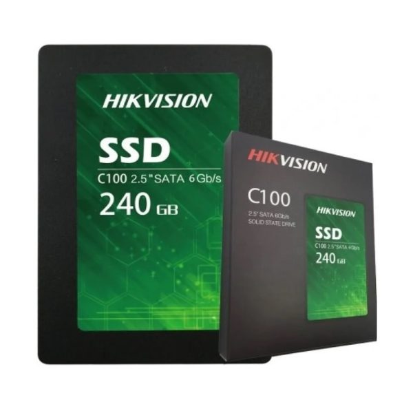 Disco sólido SSD interno Hikvision C100 Series HS-SSD-C100-240G 240GB