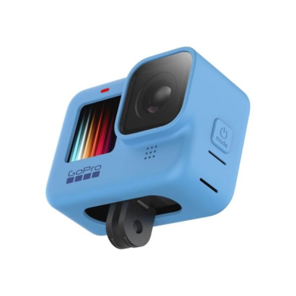 Funda Silicone Sleeve y Lanyard Kit GoPro HERO8 azul