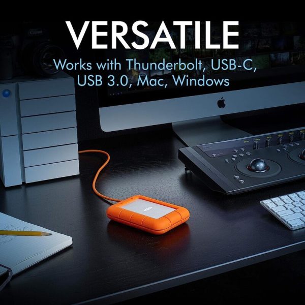 Disco Duro Externo Lacie Usb 3.0 2Tb Rugged Mini LAC9000298 - Image 2