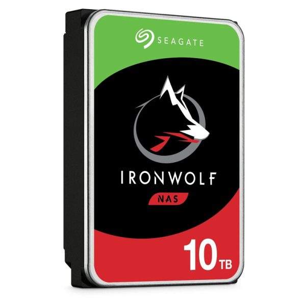 Disco Duro Seagate IronWolf 3.5 pulgadas-10TB-SATAIII 7200 rpm ST10000VN0008