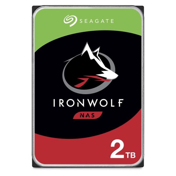 Disco Duro Seagate IronWolf ST2000VN004-2 TB-Serial SATA III-5900 RPM-3.5 pulgadas