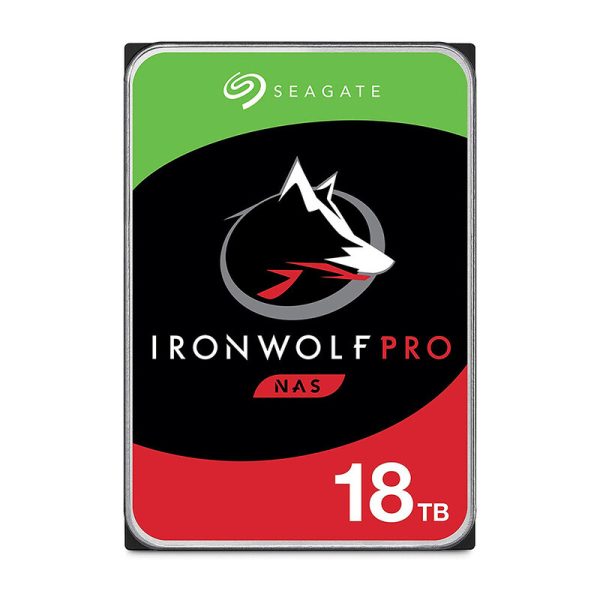 Disco Duro Seagate IronWolf pro 3.5 pulgadas-18TB-SATAIII 7200 rpm ST18000NE000