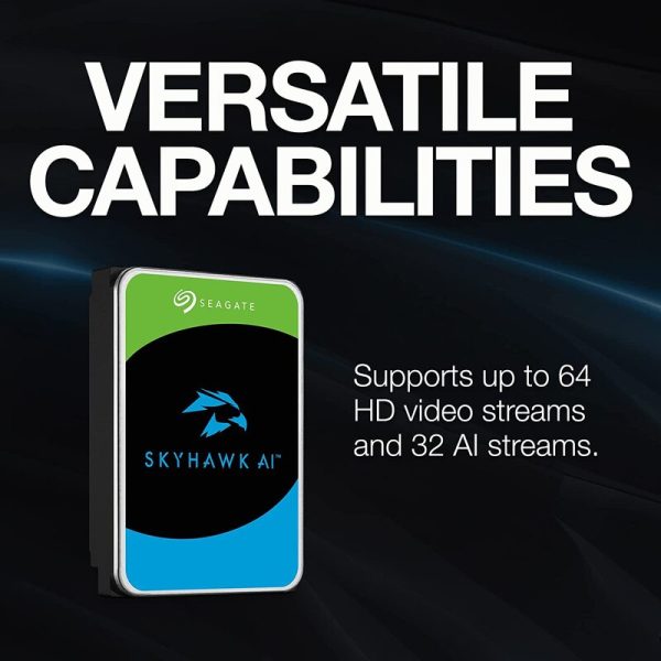 Seagate SkyHawk AI 18TB 3.5 pulgadas 7200 RPM SATA 6.Gbs ST18000VE002 - Image 2