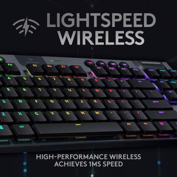 Teclado Gamer Logitech G915 TKL mecánico inalámbrico RGB - Image 4