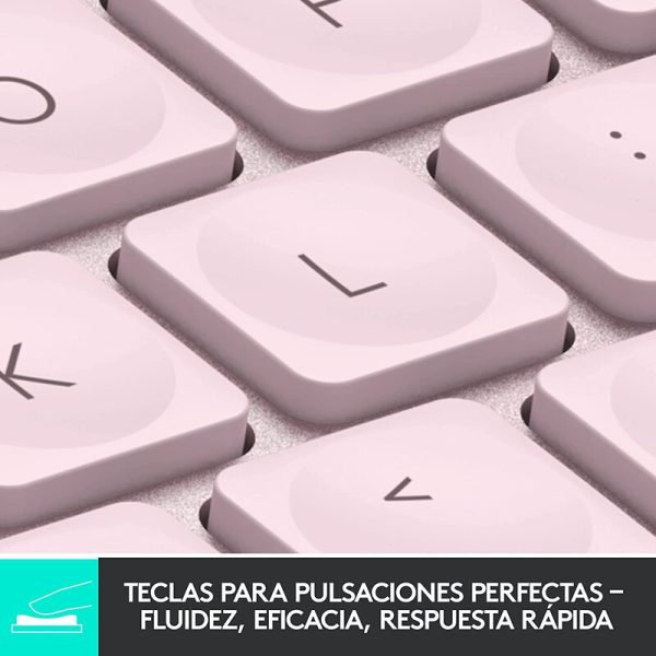 Teclado Logitech MX KEYS Mini Rose - Image 4