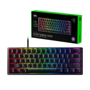 Teclado Razer Huntsman Mini 60% Optical Purple Switch Spanish RZ03-03392900-R311