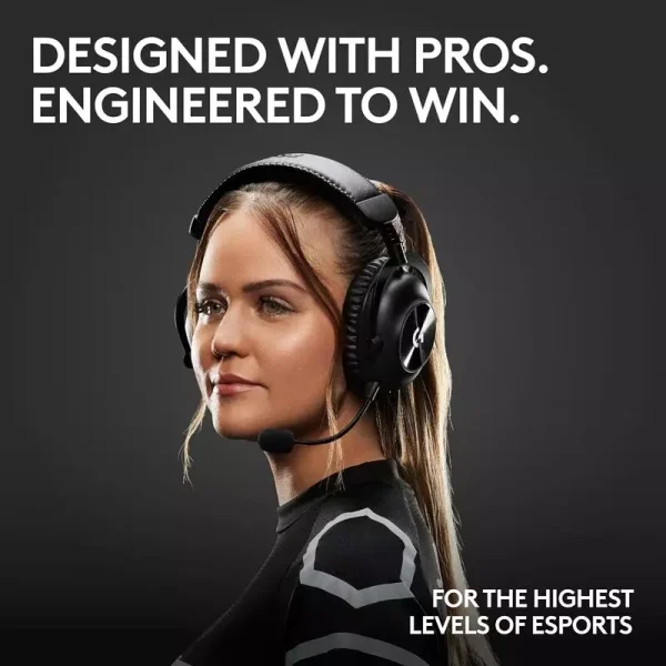 Audífonos gamer Logitech Pro x 2 Lightspeed White - Image 3