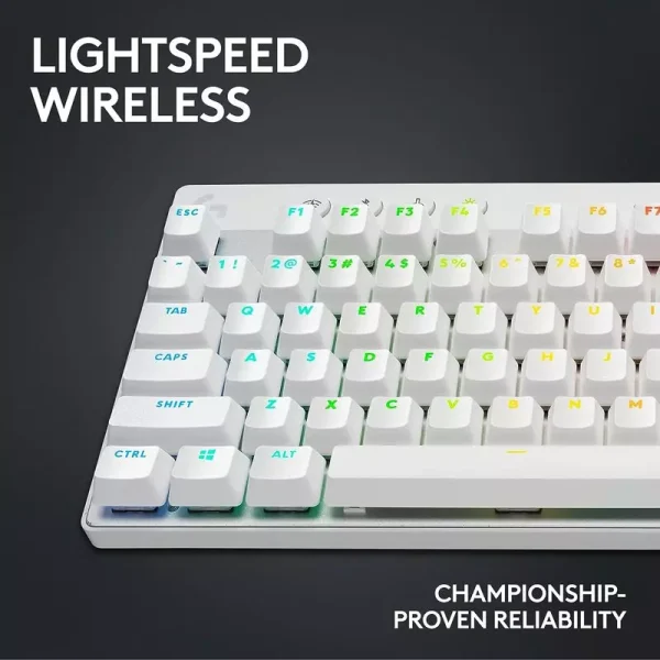 Teclado Logitech Pro X TKL Lightspeed White - Image 2