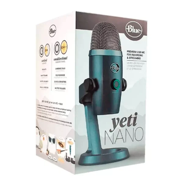Micrófono Logitech Yeti Nano Shadow Gray 988-000508