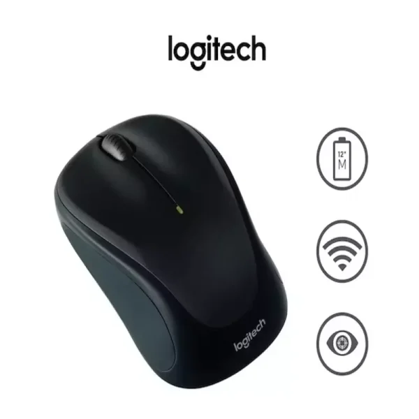 Mouse Wireless Logitech M317 Black 910-003416 - Image 2