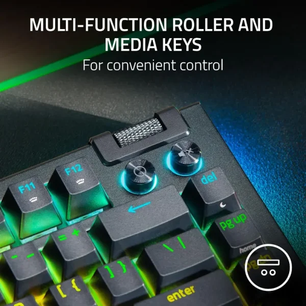 Teclado Razer Blackwidow V4 75% Mécanico - Image 3